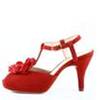 Rote Schuhe liegen im Trend - 